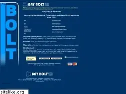 Sites similar to baybolt.com