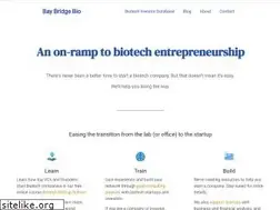 Sites similar to baybridgebio.com