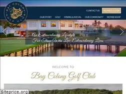 Sites similar to baycolonygolfclub.com