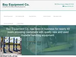Sites similar to bayequipmentco.com
