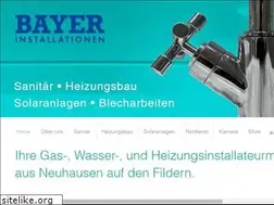 Sites similar to bayer-installationen.de