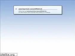Sites similar to bayerische-seenschifffahrt.de