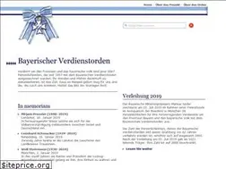 Sites similar to bayerischer-verdienstorden.de