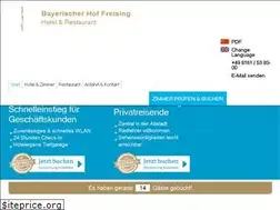 Sites similar to bayerischerhof-freising.de