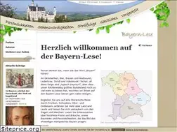 Sites similar to bayern-lese.de