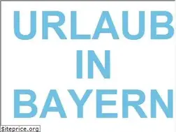 Sites similar to bayernentdecken.de