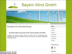 Sites similar to bayernwind.net
