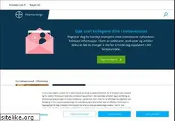Sites similar to bayerscheringpharma.no