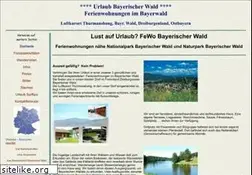 Sites similar to bayerwald-fewo.de