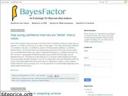 Sites similar to bayesfactor.blogspot.com