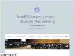 Sites similar to bayesiandeeplearning.org