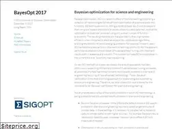 Sites similar to bayesopt.github.io