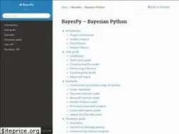 Sites similar to bayespy.org