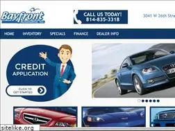 Sites similar to bayfrontauto.com