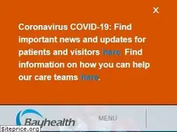 Sites similar to bayhealth.org