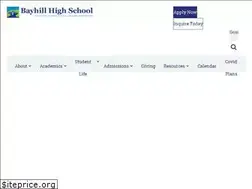 Sites similar to bayhillhs.org