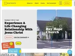 Sites similar to bayhope.com