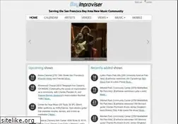 Sites similar to bayimproviser.com