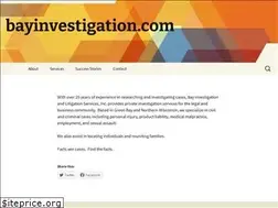 Sites similar to bayinvestigation.com