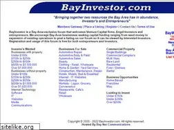 Sites similar to bayinvestor.com