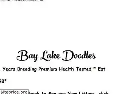 Sites similar to baylakedoodles.net