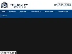 Sites similar to bayleylawhouston.com