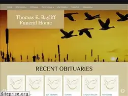 Sites similar to baylifffuneral.com