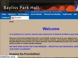 Sites similar to baylissparkhall.com