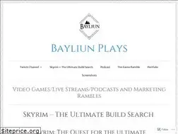 Sites similar to bayliun.wordpress.com