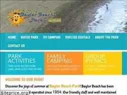 Sites similar to baylorbeachpark.com
