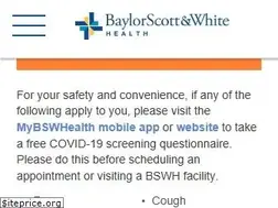 Sites similar to baylorhealth.com