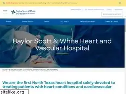 Sites similar to baylorhearthospital.com
