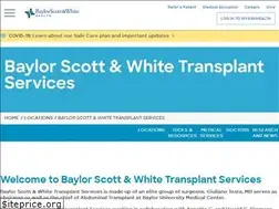 Sites similar to baylortransplant.com