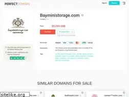 Sites similar to bayministorage.com