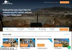 Sites similar to baynurvillas.com