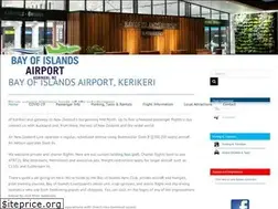 Sites similar to bayofislandsairport.co.nz