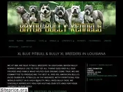 Sites similar to bayoubullykennels.com
