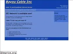 Sites similar to bayoucable.com