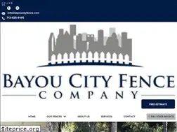 Sites similar to bayoucityfence.com