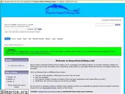 Sites similar to bayoustatefishing.com