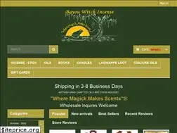 Sites similar to bayouwitchincense.com