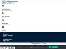 Sites similar to bayportbluepointlibrary.org