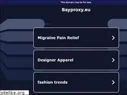 Sites similar to bayproxy.eu