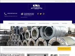 Sites similar to bayrakcioglumetal.com