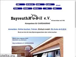 Sites similar to bayreuthmobil.de