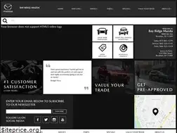 Sites similar to bayridgemazda.com