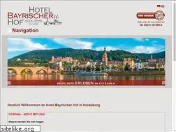 Sites similar to bayrischer-hof-heidelberg.com