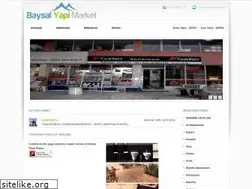 Sites similar to baysalyapimarket.com