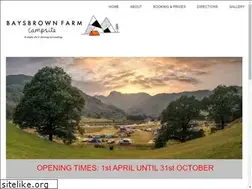 Sites similar to baysbrownfarmcampsite.co.uk