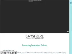 Sites similar to bayshorenazarene.com